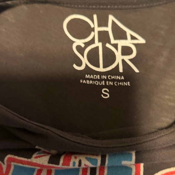 Chaser The Who Live In Concert 82 black graphic beach splatter t shirt S - Picture 5 of 6